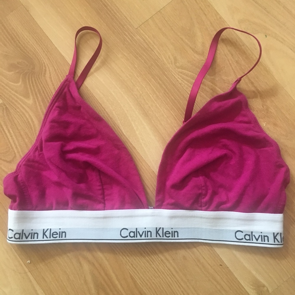 Calvin Klein Triangle Bra / Bralette NWOT